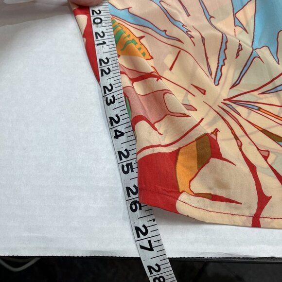 True Destination Resort Wear Jumpsuit Womens S Satin Strapless Wide Split‎ Leg - Picture 4 of 12